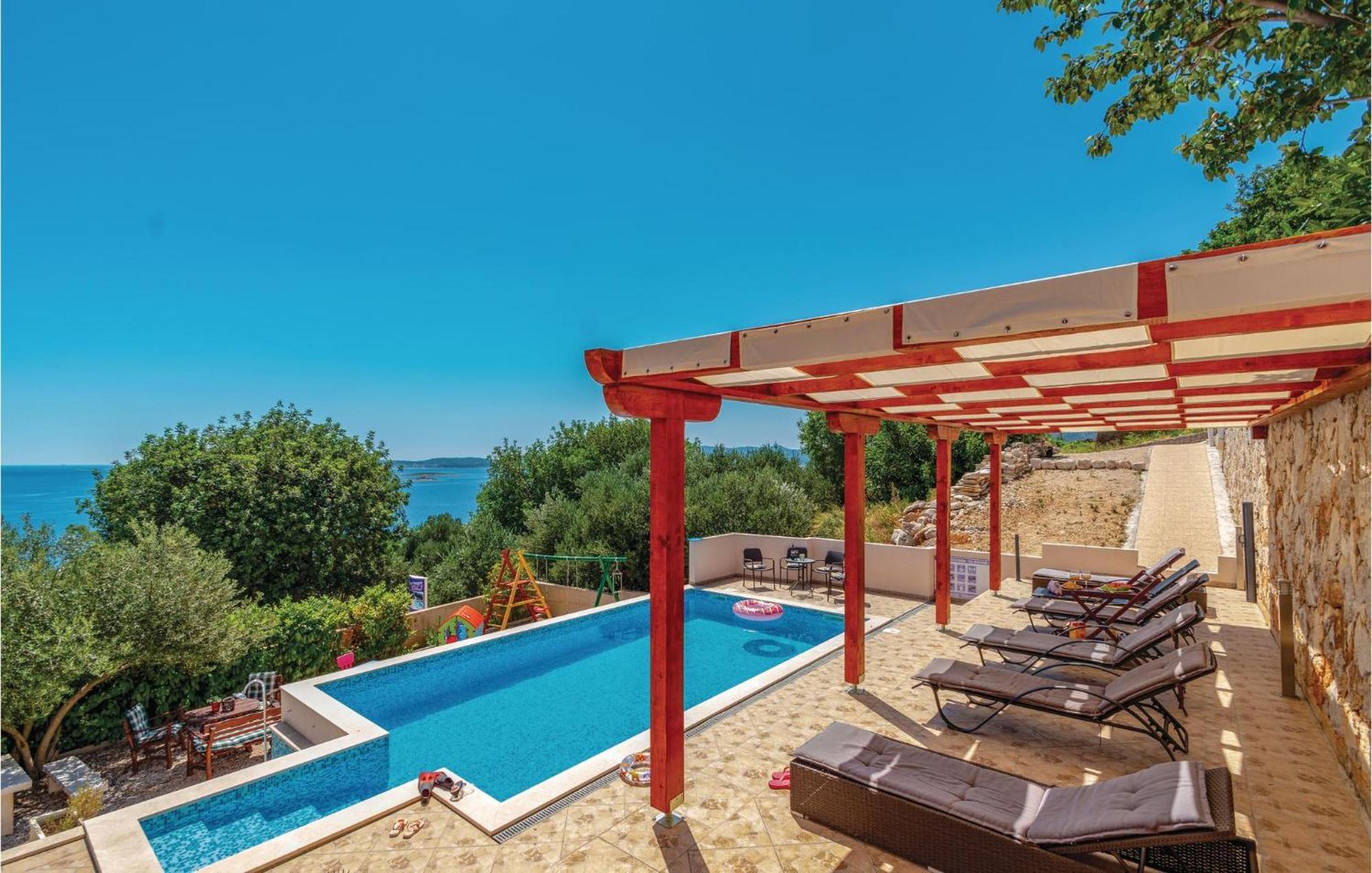 Nice Apartment In Orebic With House Sea View Exterior foto