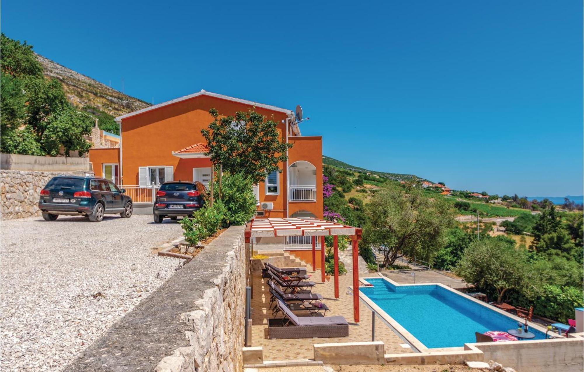 Nice Apartment In Orebic With House Sea View Exterior foto